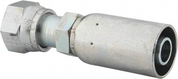 Eaton - 1-14 Thread Straight Hydraulic Hose Fitting - 5/8" Hose Diam - Industrial Tool & Supply