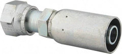Eaton - 1-14 Thread Straight Hydraulic Hose Fitting - 5/8" Hose Diam - Industrial Tool & Supply