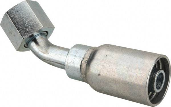 Eaton - 13/16-16 Thread Hydraulic Hose Elbow - 1/2" Hose Diam - Industrial Tool & Supply