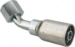 Eaton - 13/16-16 Thread Hydraulic Hose Elbow - 1/2" Hose Diam - Industrial Tool & Supply