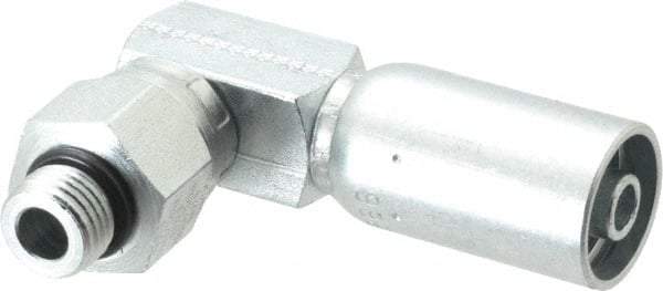 Eaton - 9/16-18 Thread Hydraulic Hose Elbow - 3/8" Hose Diam - Industrial Tool & Supply
