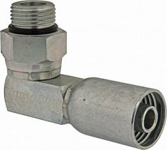 Eaton - 7/8-14 Thread Hydraulic Hose Elbow - 1/2" Hose Diam - Industrial Tool & Supply