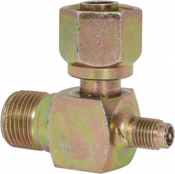 Eaton - 3/4-16 Thread Hydraulic Hose Elbow - 1/2" Hose Diam - Industrial Tool & Supply
