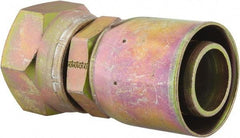 Eaton - 1-5/16-12 SAE Straight Hydraulic Hose Fitting - 1" Hose Diam - Industrial Tool & Supply