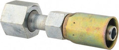 Eaton - 11/16-16 Thread Straight Hydraulic Hose Fitting - 3/8" Hose Diam - Industrial Tool & Supply