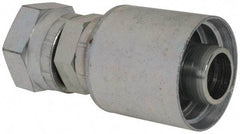 Eaton - 1 - 7/16-12 Thread Straight Hydraulic Hose Fitting - 1" Hose Diam - Industrial Tool & Supply