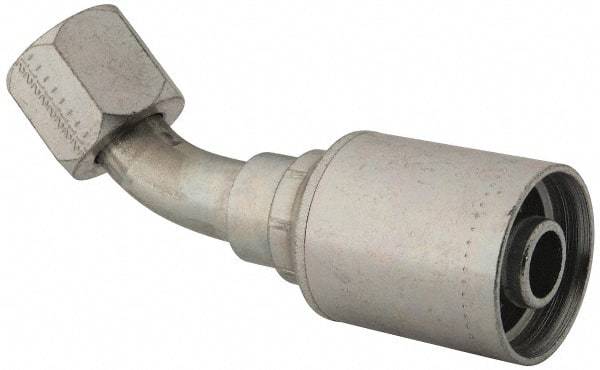 Eaton - 1 - 1/16-12 Thread Hydraulic Hose Elbow - 3/4" Hose Diam - Industrial Tool & Supply