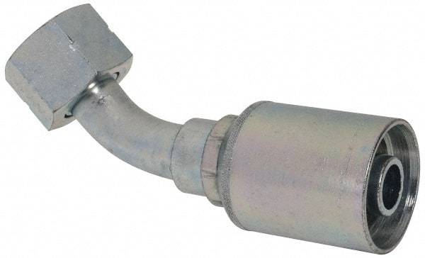 Eaton - 1 - 3/16-12 Thread Hydraulic Hose Elbow - 3/4" Hose Diam - Industrial Tool & Supply