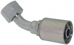 Eaton - 1 - 3/16-12 Thread Hydraulic Hose Elbow - 3/4" Hose Diam - Industrial Tool & Supply