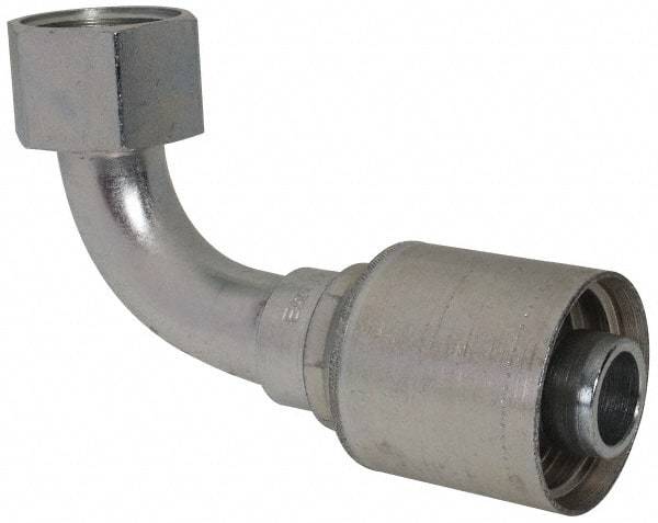 Eaton - 1 - 7/16-12 Thread Hydraulic Hose Elbow - 1" Hose Diam - Industrial Tool & Supply