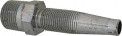 Eaton - 3/8-18 Thread Straight Hydraulic Hose Fitting - 3/8" Hose Diam - Industrial Tool & Supply