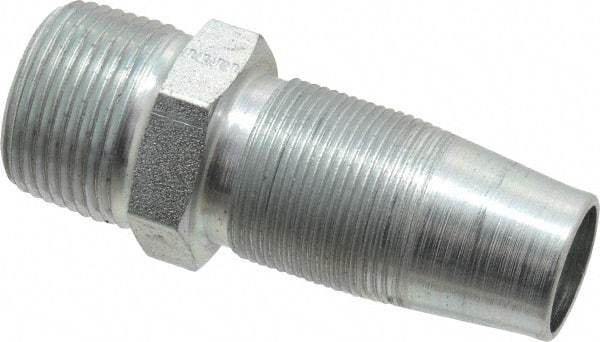 Eaton - 1-11-1/2 Thread Straight Hydraulic Hose Fitting - 1" Hose Diam - Industrial Tool & Supply