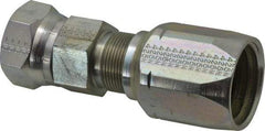 Eaton - 1-5/16-12 SAE Straight Hydraulic Hose Fitting - 1" Hose Diam - Industrial Tool & Supply