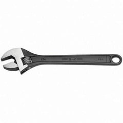 SK - Adjustable Wrench - Black Oxide Finish - Industrial Tool & Supply