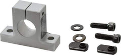 80/20 Inc. - 3 Inch Wide x 2-1/8 Inch High x 7/8 Inch Deep Single Horizontal Base - 1.004 Inch Hole x 0.328 Inch Bolt Hole Diameter - Industrial Tool & Supply