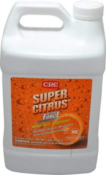 CRC - 1 Gal Bottle Cleaner/Degreaser - Liquid, Citrus - Industrial Tool & Supply