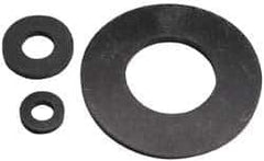 Made in USA - 5/16" Screw, Grade 60 Neoprene Standard Flat Washer - 0.29" ID x 0.688" OD, 0.108" Thick, Plain Finish - Industrial Tool & Supply