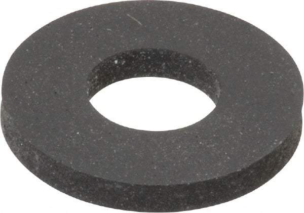 Made in USA - 3/8" Screw, Grade 60 Neoprene Standard Flat Washer - 0.355" ID x 0.813" OD, 0.108" Thick, Plain Finish - Industrial Tool & Supply