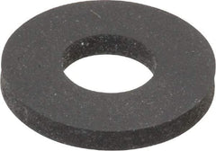 Made in USA - 3/8" Screw, Grade 60 Neoprene Standard Flat Washer - 0.355" ID x 0.813" OD, 0.108" Thick, Plain Finish - Industrial Tool & Supply