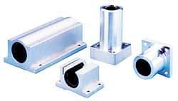 Thomson Industries - 1.501" Inside Diam, 14,000 Lbs. Static Capacity, Open Twin Pillow Block Linear Bearing - 2.94" Overall Height x 4-3/4" Overall Width - Industrial Tool & Supply