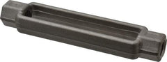 Made in USA - 7,200 Lb Load Limit, 7/8" Thread Diam, 6" Take Up, Steel Turnbuckle Body Turnbuckle - 8-3/8" Body Length, 1-3/16" Neck Length, 17" Closed Length - Industrial Tool & Supply