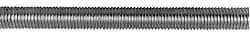 Keystone Threaded Products - 1/2-8 Acme, 6' Long, Low Carbon Steel General Purpose Acme Threaded Rod - Oil Finish Finish, Left Hand Thread, 2G Fit - Industrial Tool & Supply