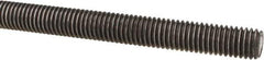 Made in USA - 1/2-13 UNC (Coarse), 3' Long, Low Carbon Steel Threaded Rod - Oil Finish Finish, Right Hand Thread - Industrial Tool & Supply
