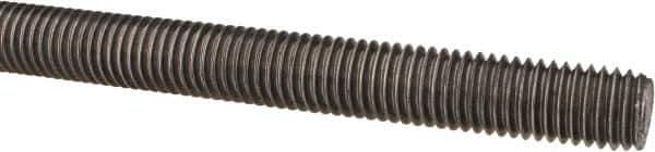 Made in USA - 5/8-11 UNC (Coarse), 3' Long, Low Carbon Steel Threaded Rod - Oil Finish Finish, Right Hand Thread - Industrial Tool & Supply