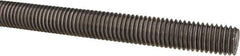 Made in USA - 5/8-11 UNC (Coarse), 3' Long, Low Carbon Steel Threaded Rod - Oil Finish Finish, Right Hand Thread - Industrial Tool & Supply