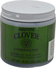 Loctite - 1 Lb Water Soluble Compound - Compound Grade Super Fine, 400 Grit, Black & Gray, Use on General Purpose - Industrial Tool & Supply