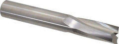 Onsrud - 1/2" Cutting Diam x 1-1/8" Length of Cut, 2 Flute, Upcut Spiral Router Bit - Uncoated, Right Hand Cut, Solid Carbide, 3-1/2" OAL x 1/2" Shank Diam, Double Edge, 11° Helix Angle - Industrial Tool & Supply