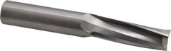 Onsrud - 3/4" Cutting Diam x 2-1/8" Length of Cut, 3 Flute, Upcut Spiral Router Bit - Uncoated, Right Hand Cut, Solid Carbide, 5" OAL x 3/4" Shank Diam, Three Edge, 10° Helix Angle - Industrial Tool & Supply