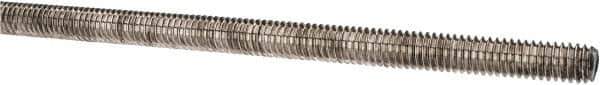 Made in USA - 5/16-18 UNC (Coarse), 3' Long, Stainless Steel Threaded Rod - Right Hand Thread - Industrial Tool & Supply