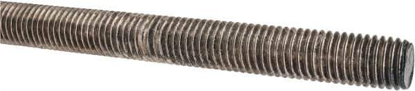 Value Collection - 5/8-11 UNC (Coarse), 3' Long, Stainless Steel Threaded Rod - Right Hand Thread - Industrial Tool & Supply