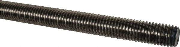 Made in USA - 3/4-10 UNC (Coarse), 3' Long, Stainless Steel Threaded Rod - Right Hand Thread - Industrial Tool & Supply