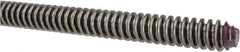 Keystone Threaded Products - 5/8-6 Acme, 3' Long, Low Carbon Steel General Purpose Acme Threaded Rod - Oil Finish Finish, Right Hand Thread, 2G Fit - Industrial Tool & Supply