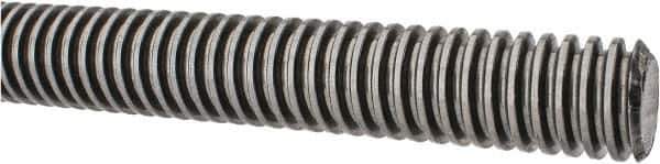 Keystone Threaded Products - 7/8-6 Acme, 3' Long, Low Carbon Steel General Purpose Acme Threaded Rod - Oil Finish Finish, Right Hand Thread, 2G Fit - Industrial Tool & Supply