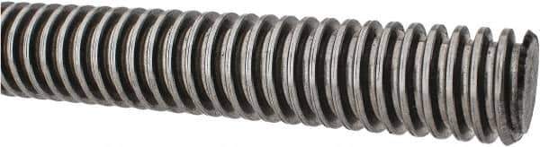 Keystone Threaded Products - 1-5 Acme, 3' Long, Low Carbon Steel General Purpose Acme Threaded Rod - Oil Finish Finish, Right Hand Thread, 2G Fit - Industrial Tool & Supply