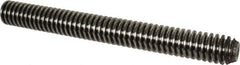 Keystone Threaded Products - 5/8-8 Acme, 6' Long, Low Carbon Steel General Purpose Acme Threaded Rod - Oil Finish Finish, Right Hand Thread, 2G Fit - Industrial Tool & Supply