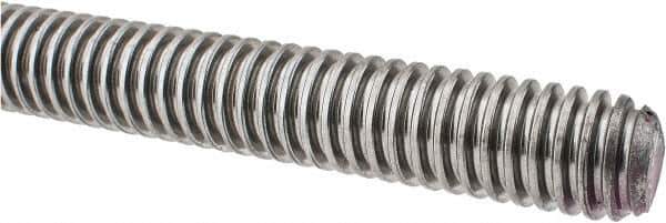 Keystone Threaded Products - 7/8-6 Acme, 6' Long, Low Carbon Steel General Purpose Acme Threaded Rod - Oil Finish Finish, Right Hand Thread, 2G Fit - Industrial Tool & Supply