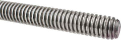 Keystone Threaded Products - 7/8-6 Acme, 6' Long, Low Carbon Steel General Purpose Acme Threaded Rod - Oil Finish Finish, Right Hand Thread, 2G Fit - Industrial Tool & Supply
