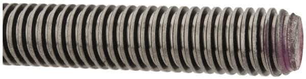 Keystone Threaded Products - 1-1/2-4 Acme, 6' Long, Low Carbon Steel General Purpose Acme Threaded Rod - Oil Finish Finish, Right Hand Thread, 2G Fit - Industrial Tool & Supply