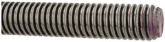Keystone Threaded Products - 1-1/2-4 Acme, 6' Long, Low Carbon Steel General Purpose Acme Threaded Rod - Oil Finish Finish, Right Hand Thread, 2G Fit - Industrial Tool & Supply