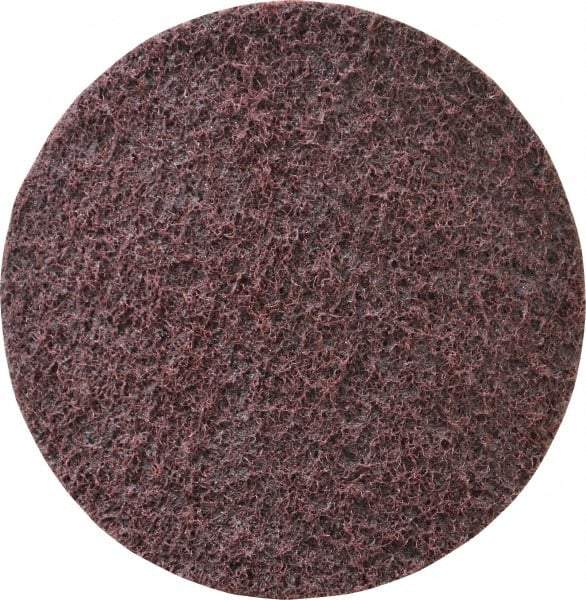 Standard Abrasives - 4-1/2" Diam, Aluminum Oxide Hook & Loop Disc - Medium Grade, Nonwoven, - Industrial Tool & Supply