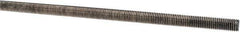 Made in USA - 1/4-28 UNF (Fine), 3' Long, Stainless Steel Threaded Rod - Right Hand Thread - Industrial Tool & Supply