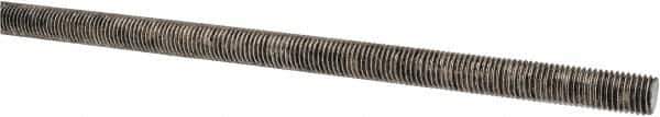 Made in USA - 5/16-24 UNF (Fine), 3' Long, Stainless Steel Threaded Rod - Right Hand Thread - Industrial Tool & Supply