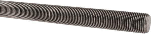 Made in USA - 5/8-18 UNF (Fine), 3' Long, Stainless Steel Threaded Rod - Right Hand Thread - Industrial Tool & Supply