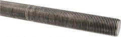 Made in USA - 3/4-16 UNF (Fine), 3' Long, Stainless Steel Threaded Rod - Right Hand Thread - Industrial Tool & Supply
