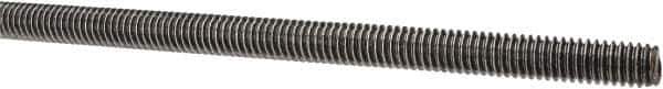 Value Collection - 5/16-18 UNC (Coarse), 3' Long, Alloy Steel Threaded Rod - Right Hand Thread - Industrial Tool & Supply