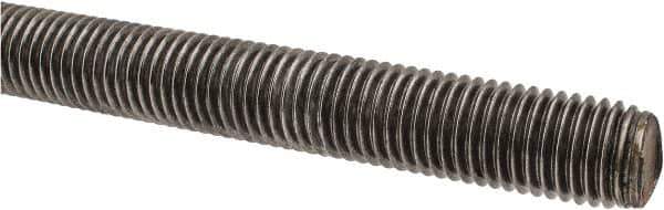 Value Collection - 3/4-10 UNC (Coarse), 3' Long, Alloy Steel Threaded Rod - Plain Finish, Right Hand Thread - Industrial Tool & Supply